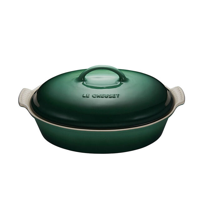 Le Creuset Heritage 3.8L Oval Casserole with Lid - Artichaut