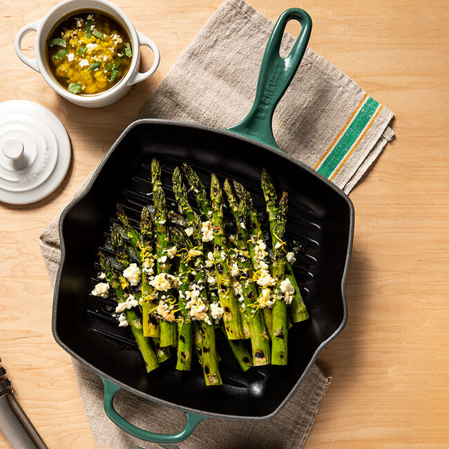 Le Creuset 26cm Square Skillet Grill - Artichaut