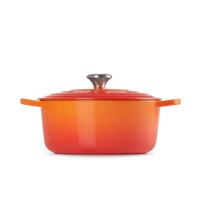 Le Creuset 5.3L Signature Round French Oven - Flame
