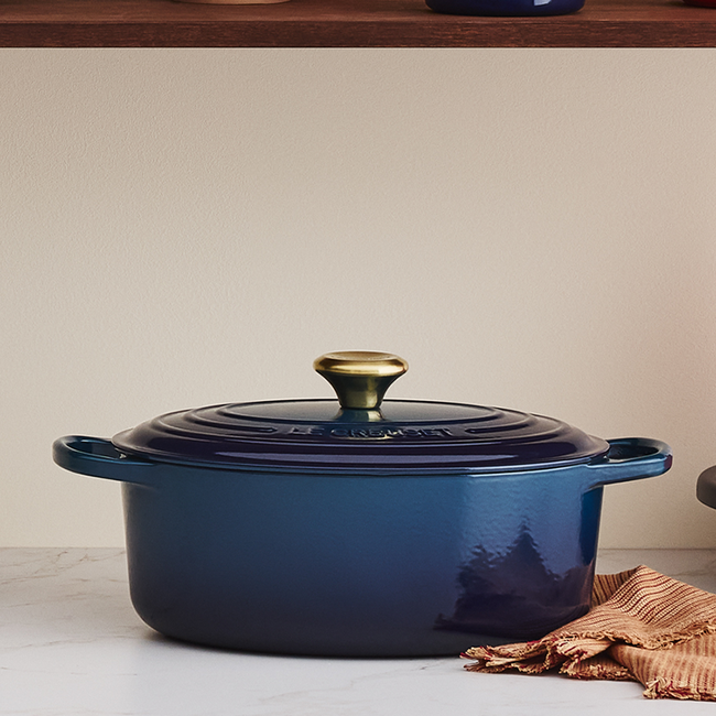 Le Creuset 6.3L Oval French Oven - Blueberry