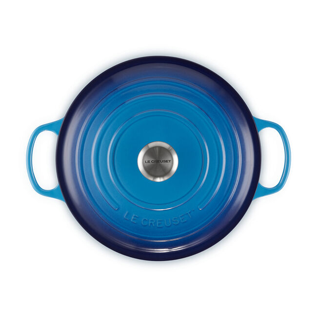 Le Creuset 6.7L Signature Round French Oven - Blueberry