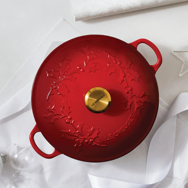 Le Creuset Holly Chef's Oven 4.1 L - Cerise