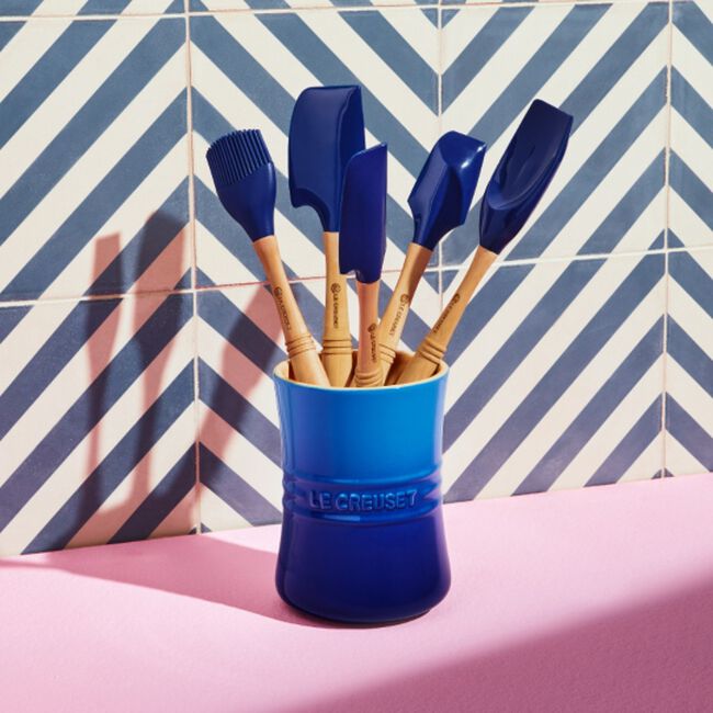Le Creuset Large Revolution Spatula - Blueberry