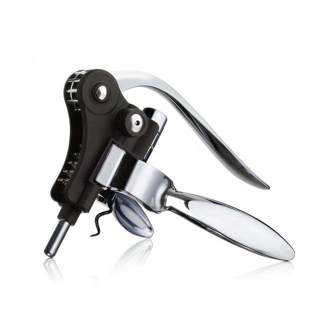 Vacu Vin Lever Corkscrew - Black