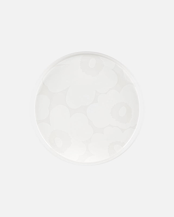 Marimekko Oiva Salad Plate / 20 cm / 7.87" -UNIKKO White