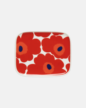 Marimekko Rectangular Plate / 12.7×15.1 cm / 5 × 6 