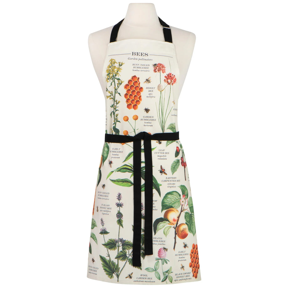 Now Designs Chef's Apron - Bee Varieties