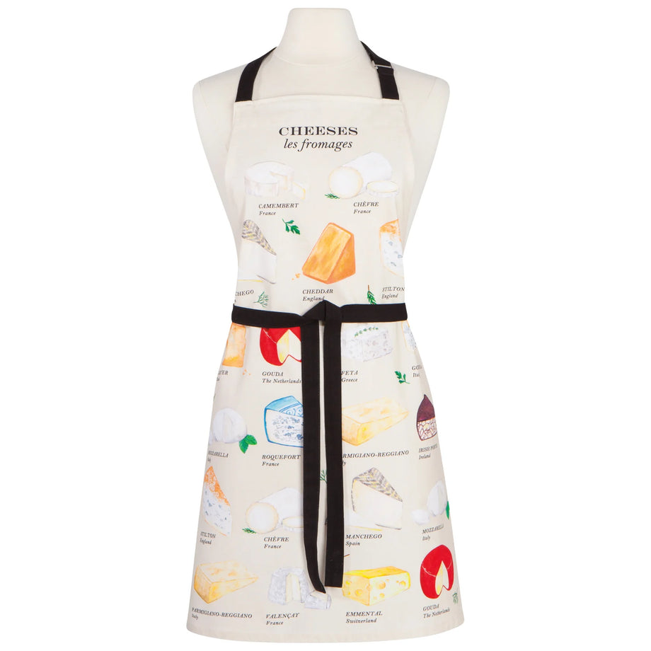 Now Designs Chef's Apron - Les Fromages