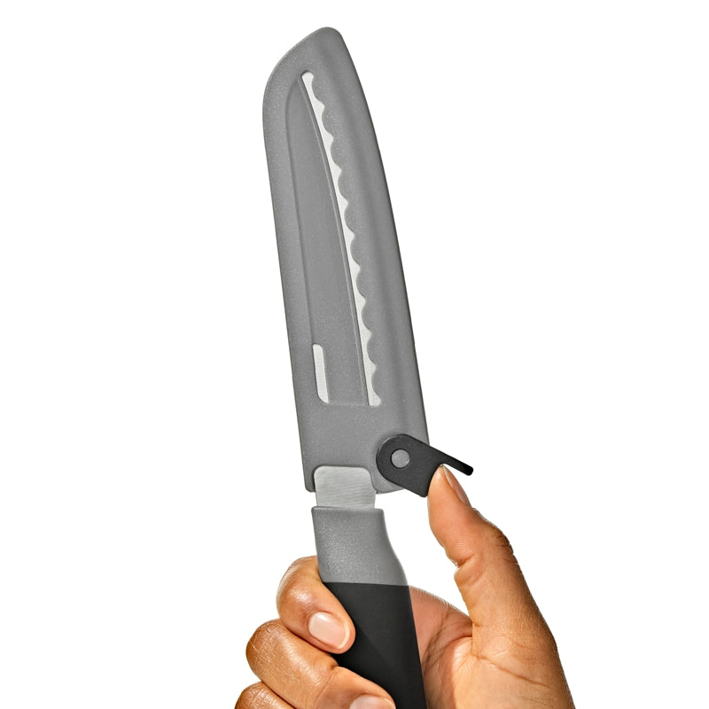 OXO Serrated Utility Knife 5" - Black