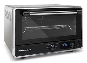 KitchenAid Digital Countertop Oven with Air Fry & Pizza Function – Contour Silver