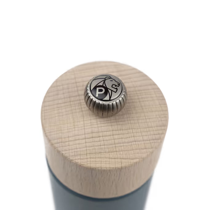 Peugeot Boreal Pepper Mill, Wood, Celestial Blue, 12 cm / 5 "