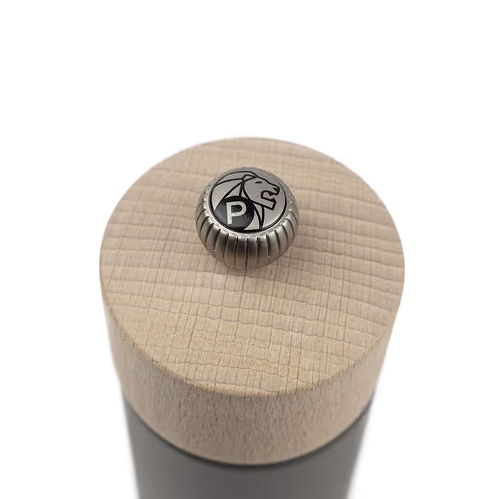 Peugeot Boreal Pepper Mill, Wood, Rock Gray, 12 cm / 5 "