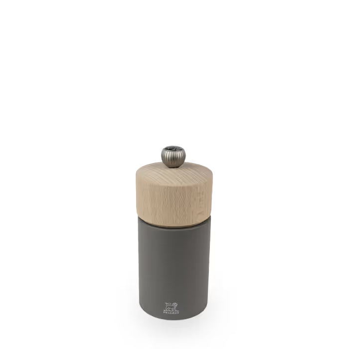 Peugeot Boreal Pepper Mill, Wood, Rock Gray, 12 cm / 5 "