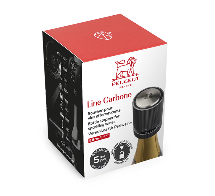 Peugeot Line Bottle Stopper - Sparkling Wine
