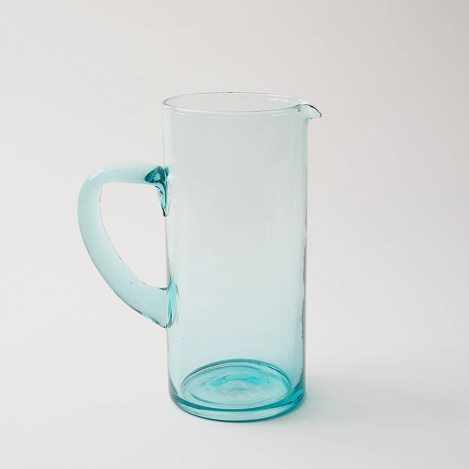 Be Home Recycled Glass Pitcher