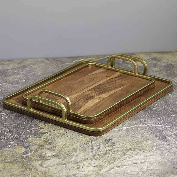 Be Home Mariposa Tray set of 2