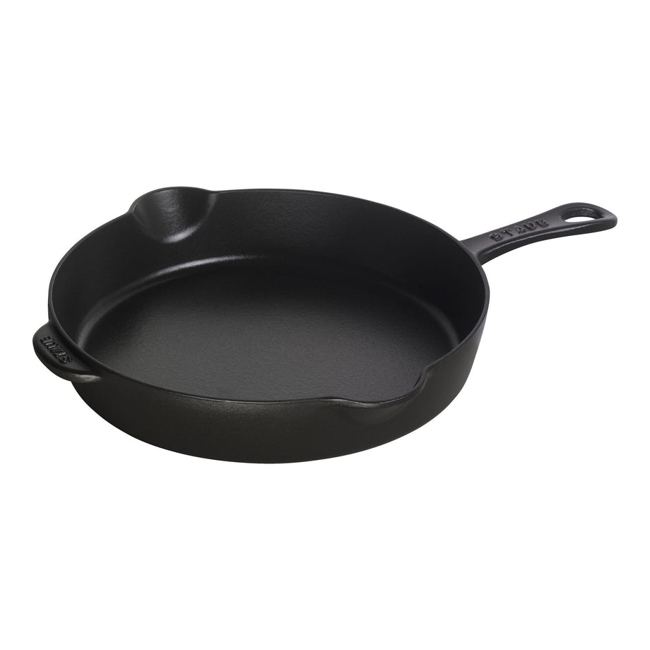 STAUB Cast Iron Traditional Deep Frypan 22 cm / 8.5 inch  - Black