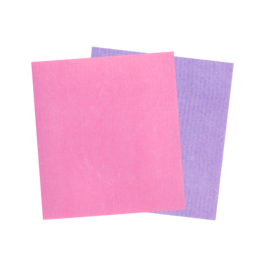 World's Best Swedish Dishcloths – Set of 2 – Assorted Colours