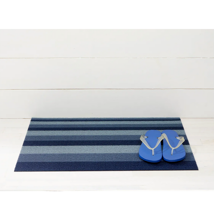 Chilewich Indoor Outdoor Shag Big Mat - Bounce / Storm / 36x60"