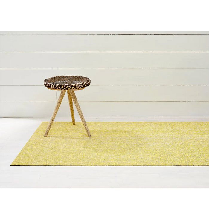 Chilewich Indoor Outdoor Shag Utility Mat - Heathered / Lemon / 24x36"