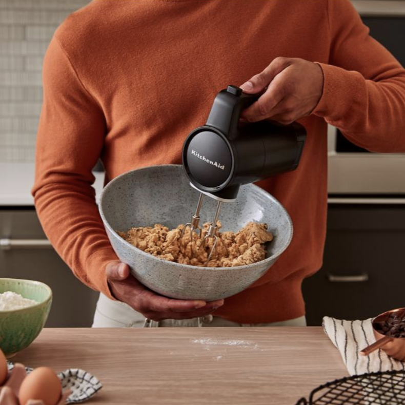 KitchenAid Go™ Cordless Hand Mixer - Black Matte - Battery Included