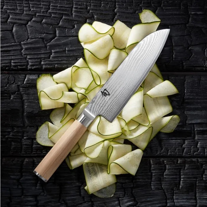 Shun Classic 7" Couteau Santoku Blond
