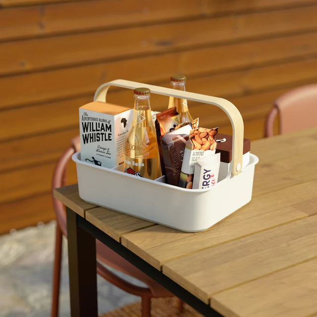 Umbra Bellwood Storage Bin / Large - White Natural