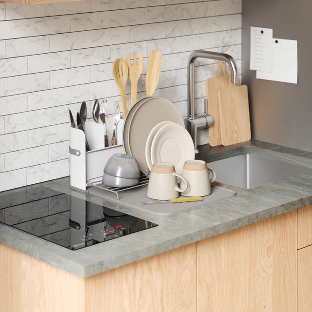 Umbra Sling Dish Rack - White Grey