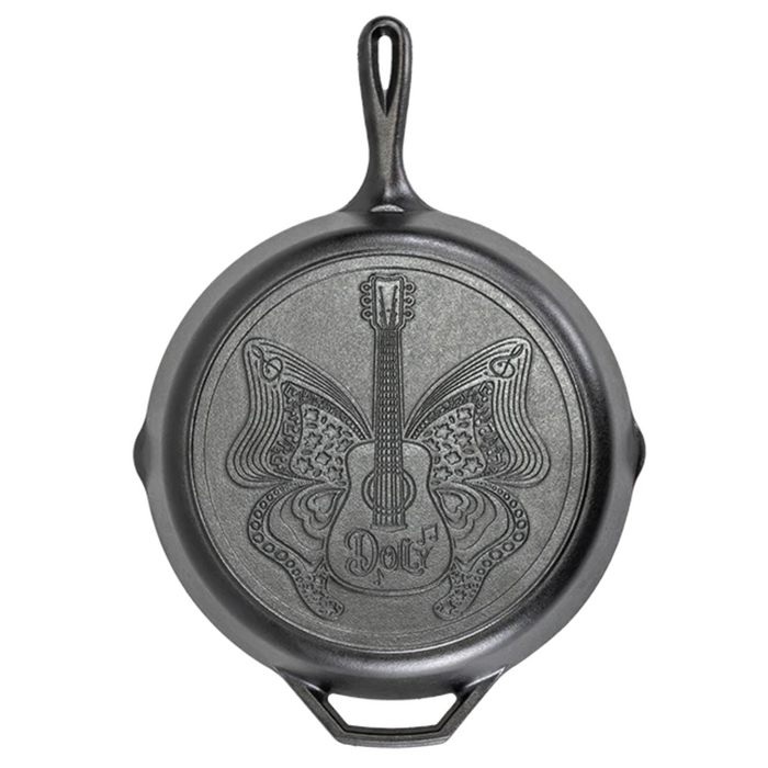 Lodge Cast Iron Dolly Parton Skillet “Love is Like a Butterfly” - 12”