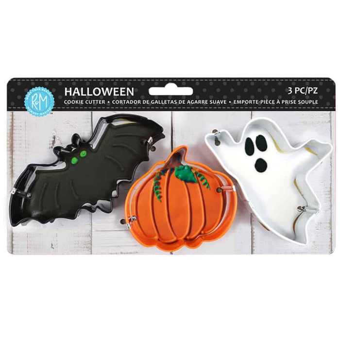 R&M Color Cookie Cutter 3 Piece Set - Halloween