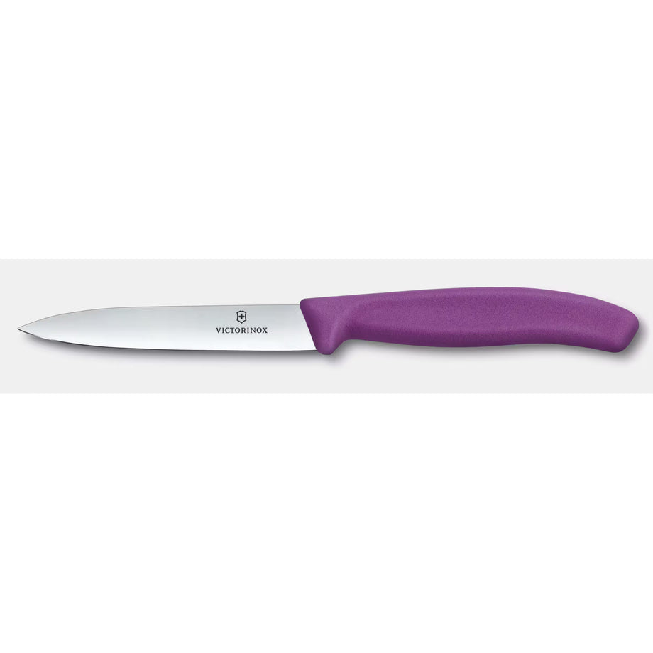 Victorinox Couteau d'office à lame droite 4" - Mauve