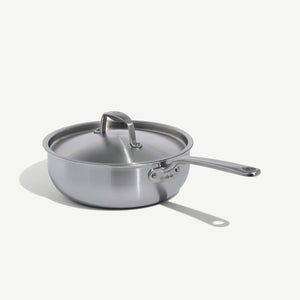 MADE IN Cookware 3 QT 5-ply Stainless Steel Saucier - PREORDER