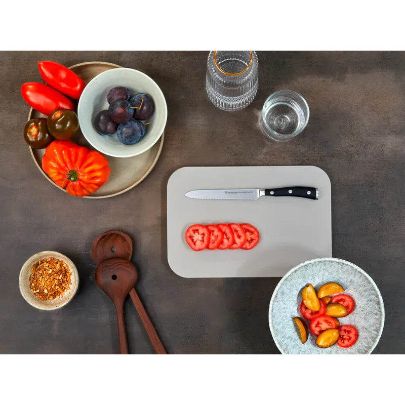 Wusthof Classic Ikon 5"/14cm Saucisse Couteau - Noir