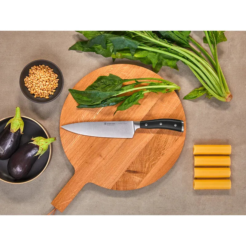 Wusthof Classic Ikon 8" Cook's Knife - Noir