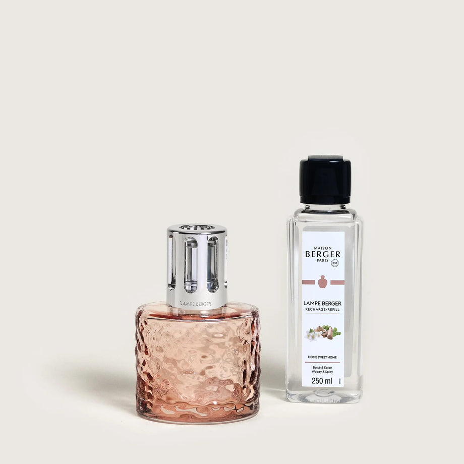 Maison Berger Mirage Beige  Fragrance Lamp Gift Set with Festive Fir