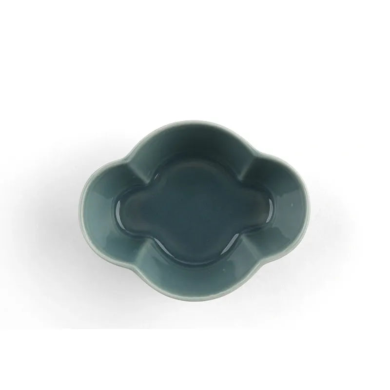 Miya Bowl  Smoky Blue Cloud -3.5" x 2.5"