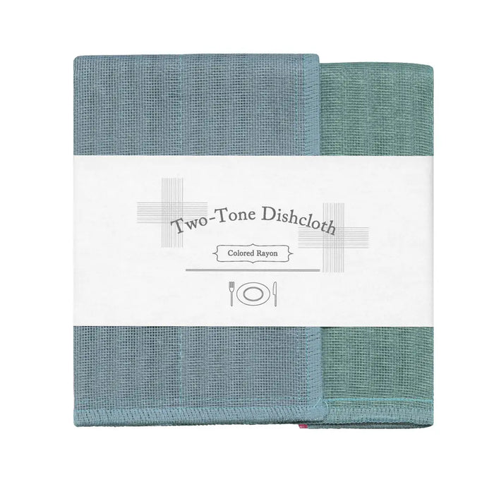 IPPINKA Nawrap Two-Tone Dishcloth - Ocean