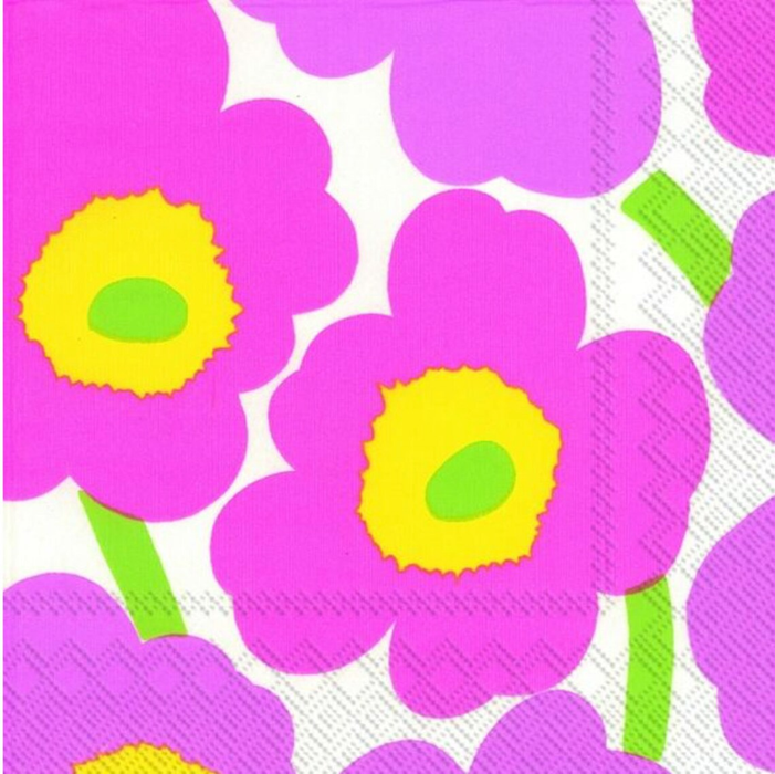 Marimekko Papper Cocktail - UNIKKO Light Pink