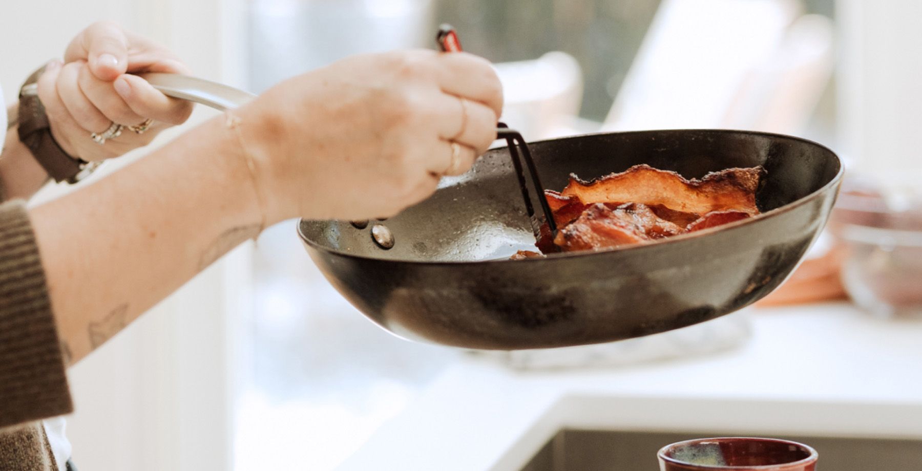 MADE IN Cookware 10" Seasoned Carbon Steel Frying Pan