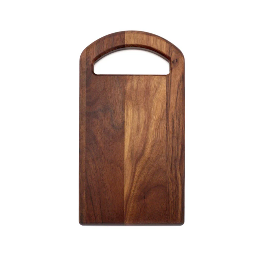 J.K. Adams Walnut Serving Board with Oval Handle - Small