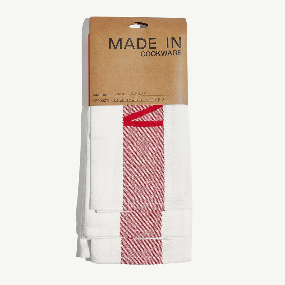 MADE IN Chef Towels - Red