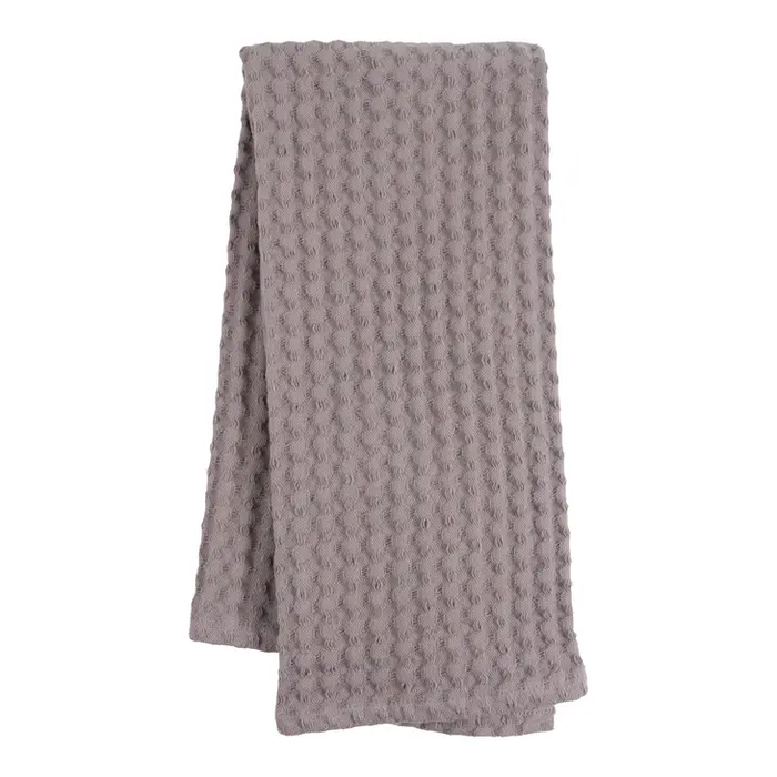 KAF Monaco Cotton Jumbo Waffle Kitchen Towel - Frost Gray