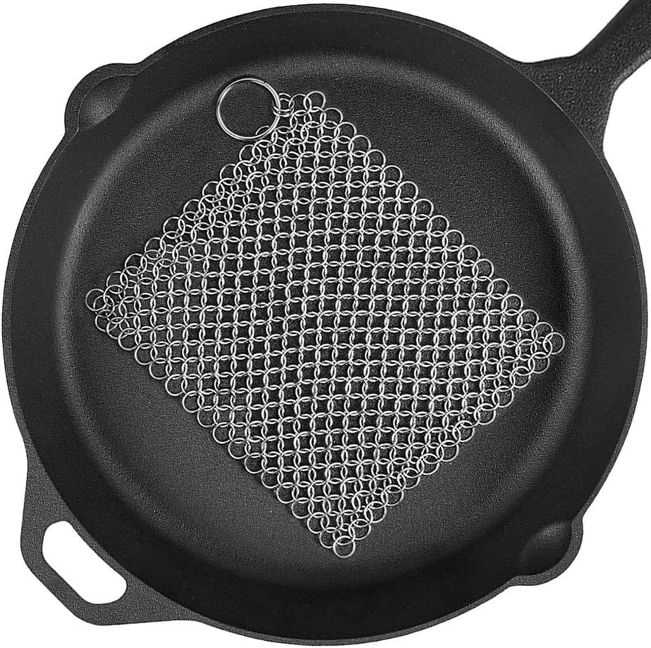 Fox Run Chain Mail Cast Iron Cleaner Scrubber
