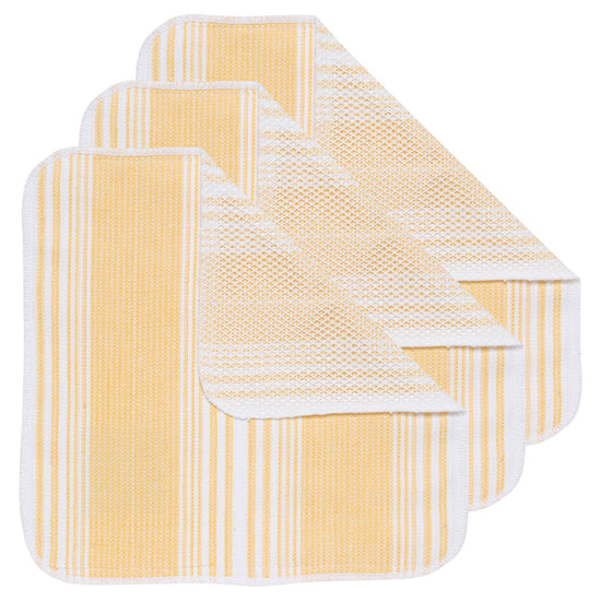 Now Designs Scrub-It Dishcloths Set of 3 / Lemon