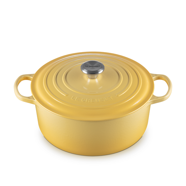 Le Creuset 6.7L Signature Round French Oven - Camomille