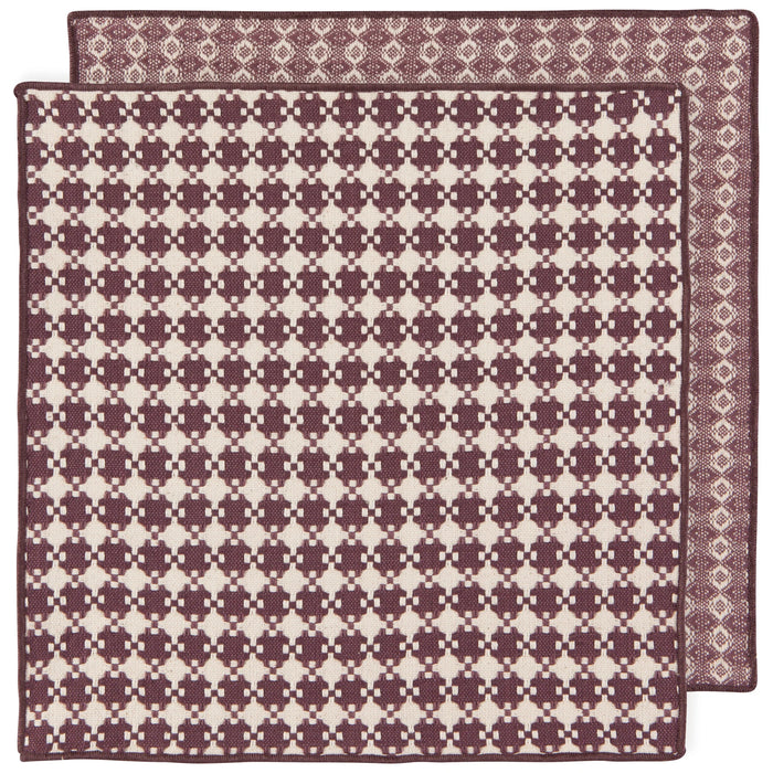 Danica Heirloom Assorted Woven Dishcloths - Set of 2 / Plum