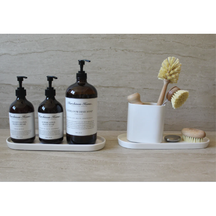 Plateau ovale décoratif Murchison-Hume grand modèle