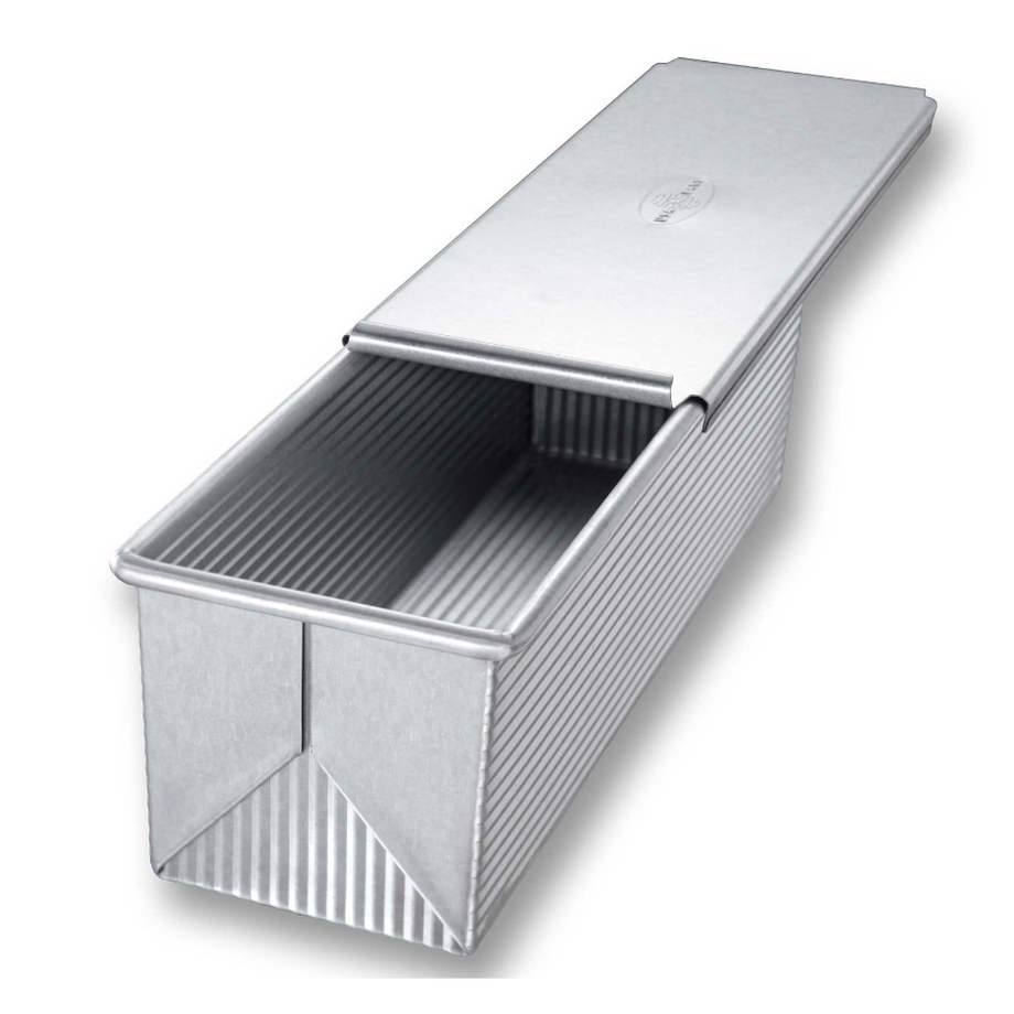 Moule à pain Pullman grand format antiadhésif USA Pan avec couvercle