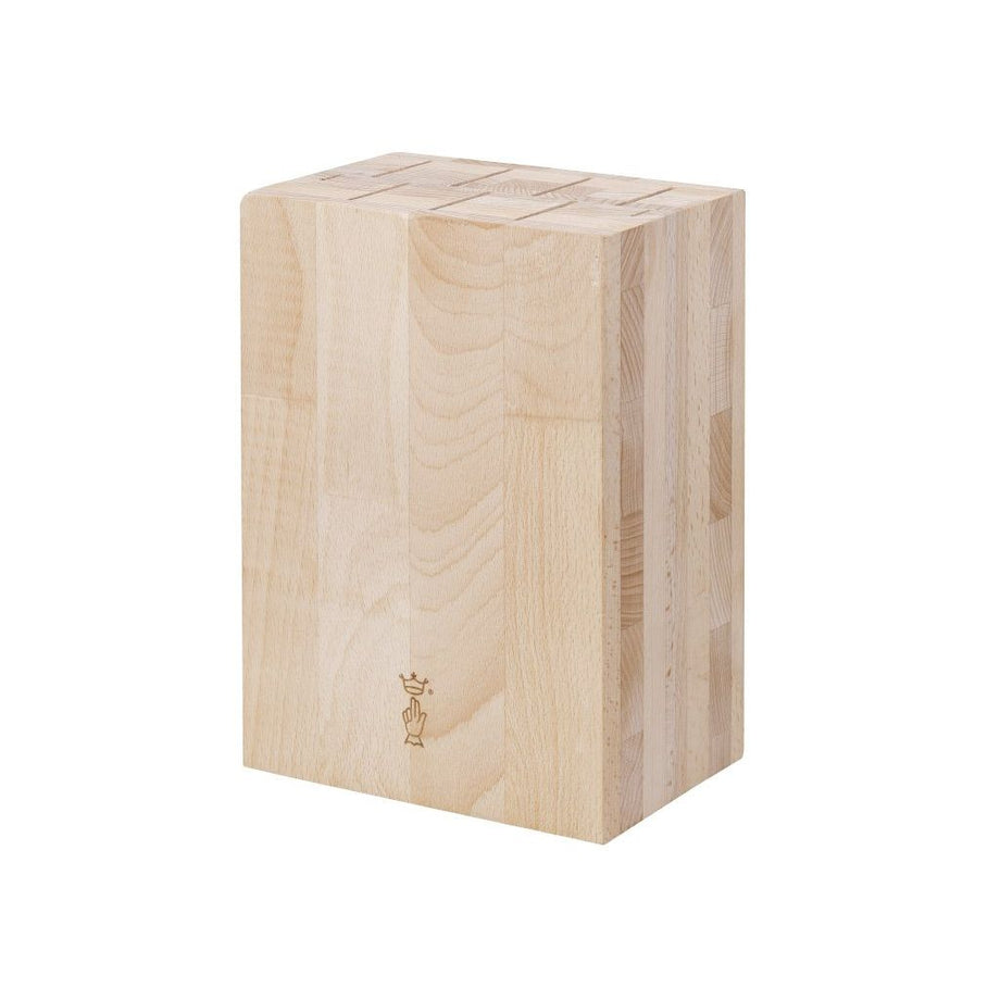 Opinel French Beechwood Kitchen Knife Block - Pour 9 couteaux