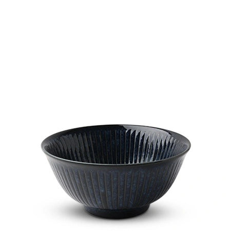 Miya 5.75 Namako Tokusa Rice Bowl -  Deep Blue